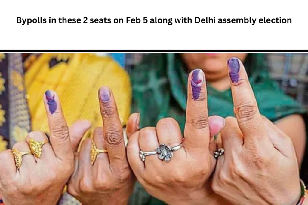 Bypolls In These 2 Seats On Feb 5 Along With Delhi Assembly Election