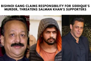 Bishnoi Gang Claims Responsibility for Siddique's Murder, Threatens Salman Khan's Supporters