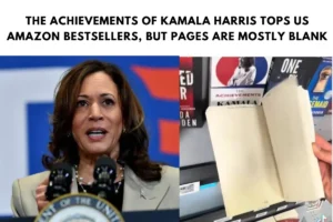 The Achievements of Kamala Harris Tops US Amazon Bestsellers, But Pages Are Mostly Blank