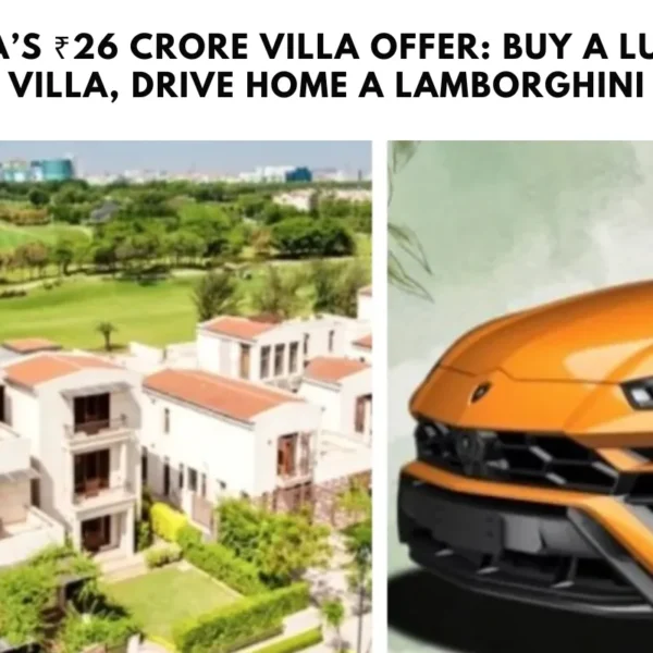 Noida’s ₹26 Crore Villa Offer: Buy a Luxury Villa, Get a Lamborghini Free