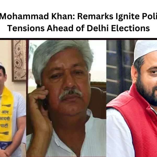 Asif Mohammad Khan: Remarks Ignite Political Tensions Ahead of Delhi Elections