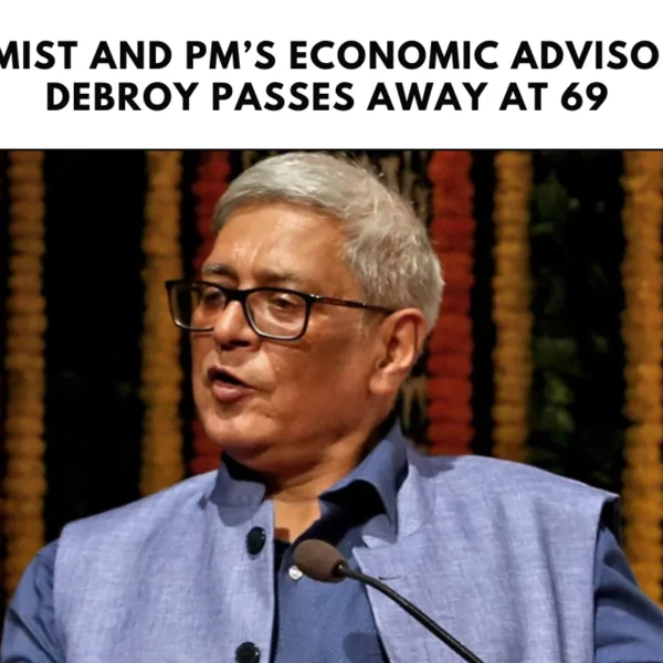 Economist and PM’s Economic Advisor Bibek Debroy Passes Away at 69