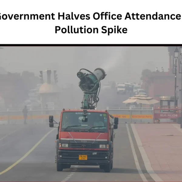 Delhi Government Halves Office Attendance Due to Pollution Spike