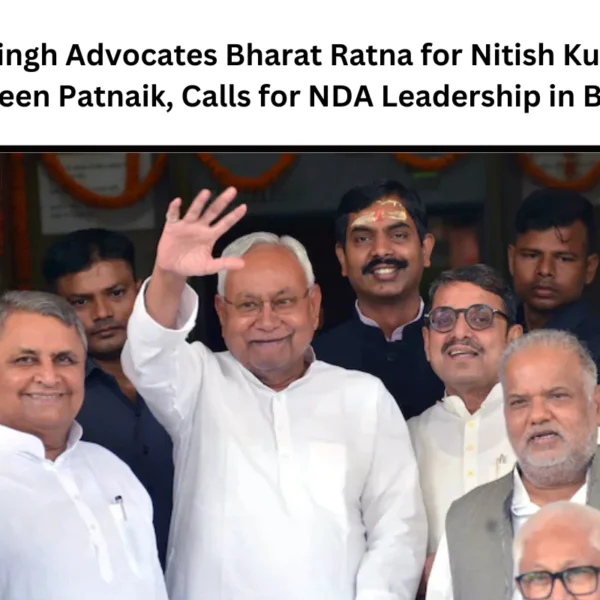 Giriraj Singh Advocates Bharat Ratna for Nitish Kumar and Naveen Patnaik, Calls for NDA Leadership in Bihar