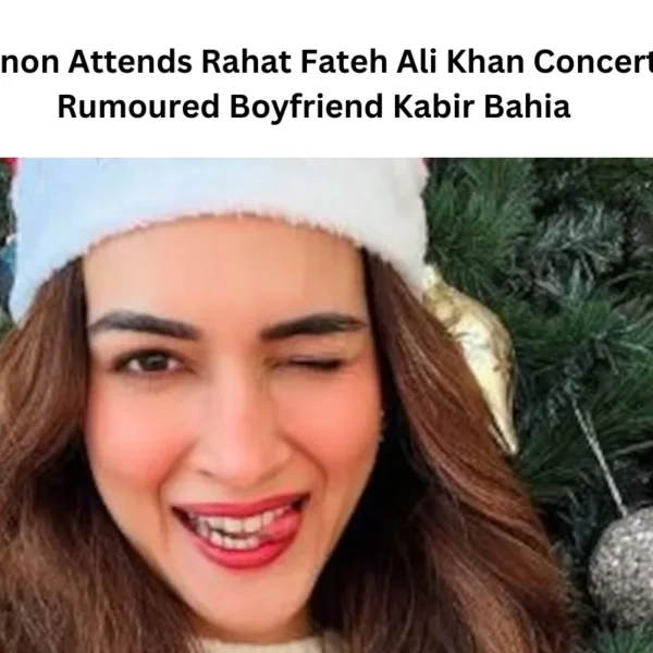 Kriti Sanon Attends Rahat Fateh Ali Khan Concert With Rumoured Boyfriend Kabir Bahia