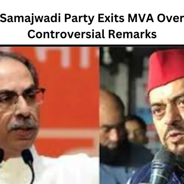 Samajwadi Party Exits MVA Over Controversial Remarks