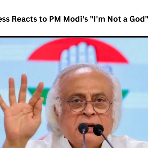 Congress Reacts to PM Modi’s “I’m Not a God” Remark