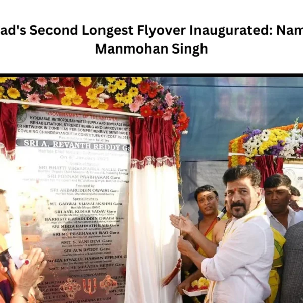 Hyderabad’s Second Longest Flyover Inaugurated: Named After Manmohan Singh