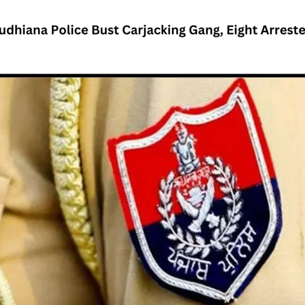 Ludhiana Police Bust Carjacking Gang, Eight Arrested