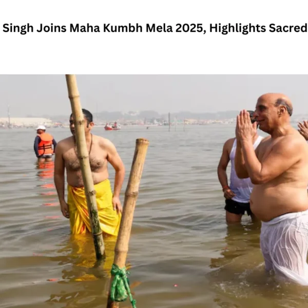 Rajnath Singh Joins Maha Kumbh Mela 2025, Highlights Sacred Rituals