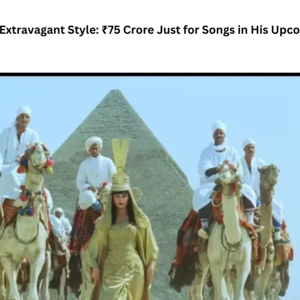 Shankar’s Extravagant Style: ₹75 Crore Just for Songs in His Upcoming Film!