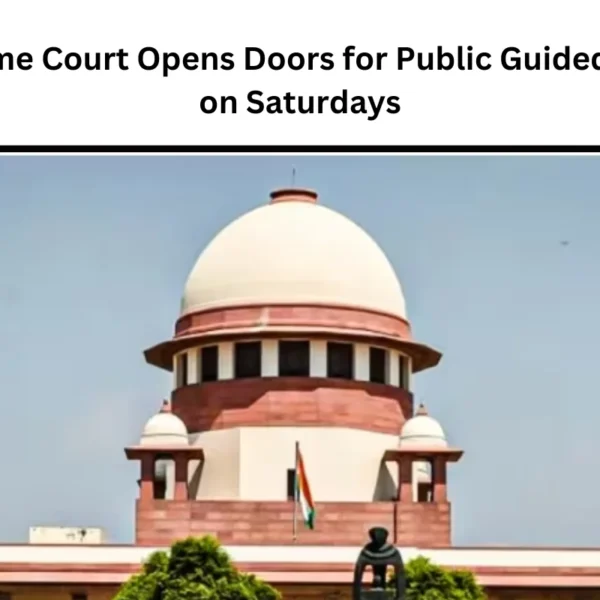 Supreme Court Opens Doors for Public Guided Tours on Saturdays