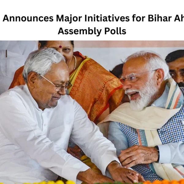 Centre Announces Major Initiatives for Bihar Ahead of Assembly Polls