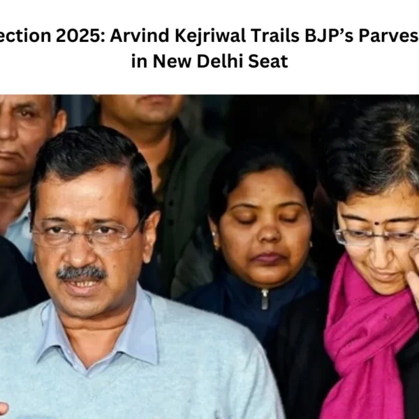 Delhi Election 2025: Arvind Kejriwal Trails BJP’s Parvesh Verma in New Delhi Seat