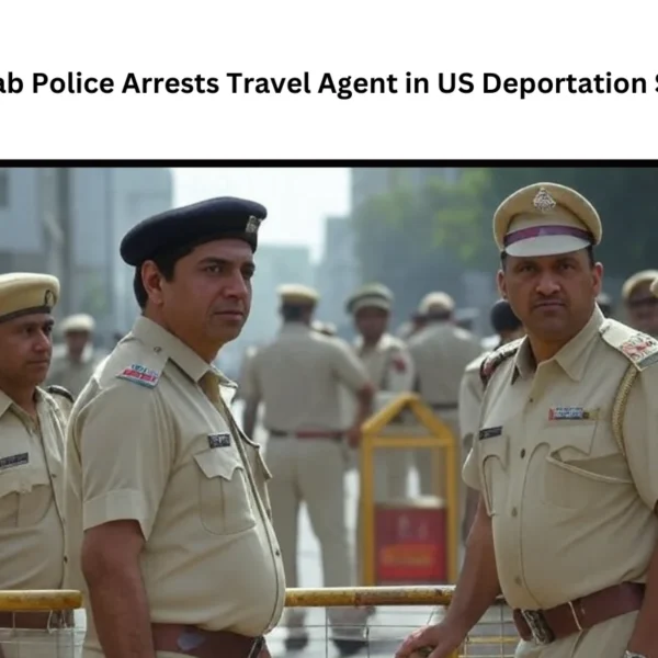 Punjab Police Arrests Travel Agent in US Deportation Scam